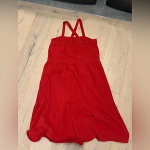 Red Universal Threads tiered sundress